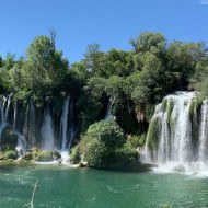 Kravice waterfalls in Herzegovina